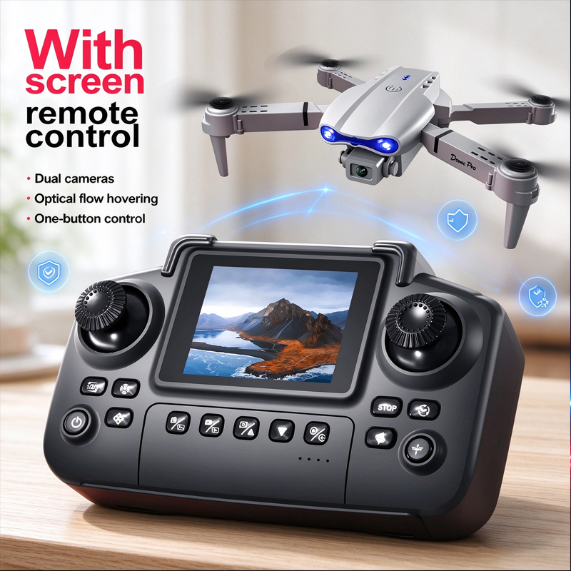 Drone E88 Rc Quadcopter - E88 – профессиональный дрон с дистанционным