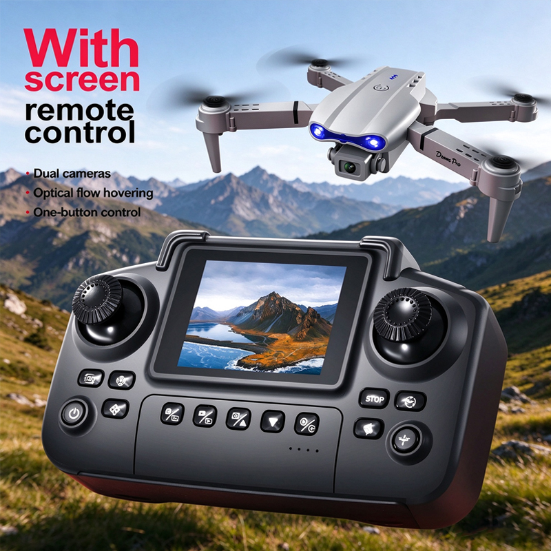 Drone E88 Rc Quadcopter - Профессиональный дрон E88 с воздушным экраном,