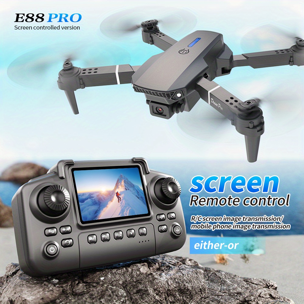 E88 – профессиональный дрон с  – обзор и цена Drone E88 Rc Quadcopter
