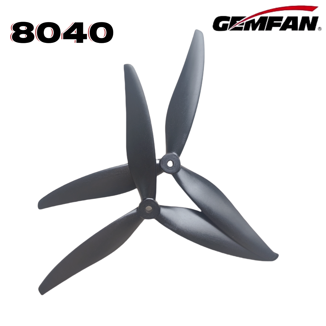 Gemfan 8040 8X4X3 3-лопастной  – обзор и цена Drone Rc Leading
