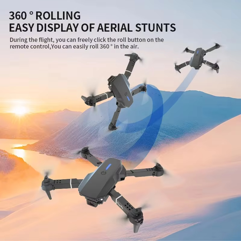 Горячая распродажа: мини-дрон  – обзор и цена Drone E88 Rc Quadcopter