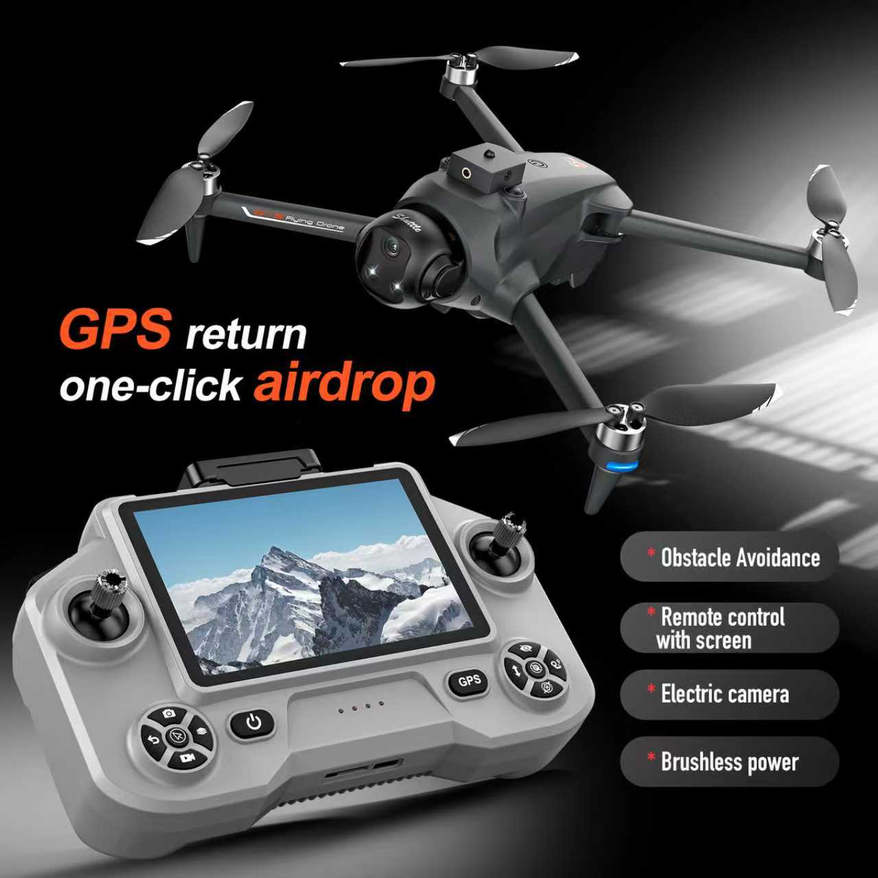 Квадрокоптер YL059 FPV GPS с д – обзор и цена Jjrc Drone X12